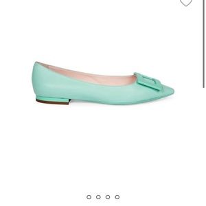 Roger vivier gomettine leather flat 38